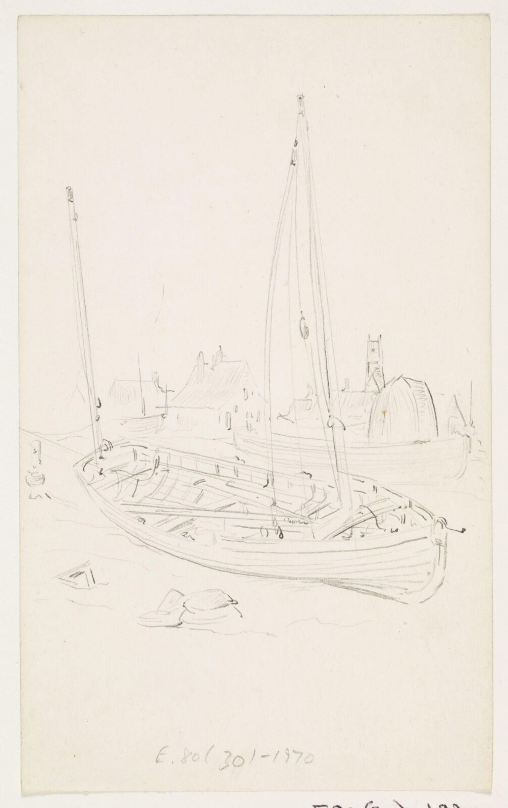Drawing, A.W.N. Pugin, 1840-52