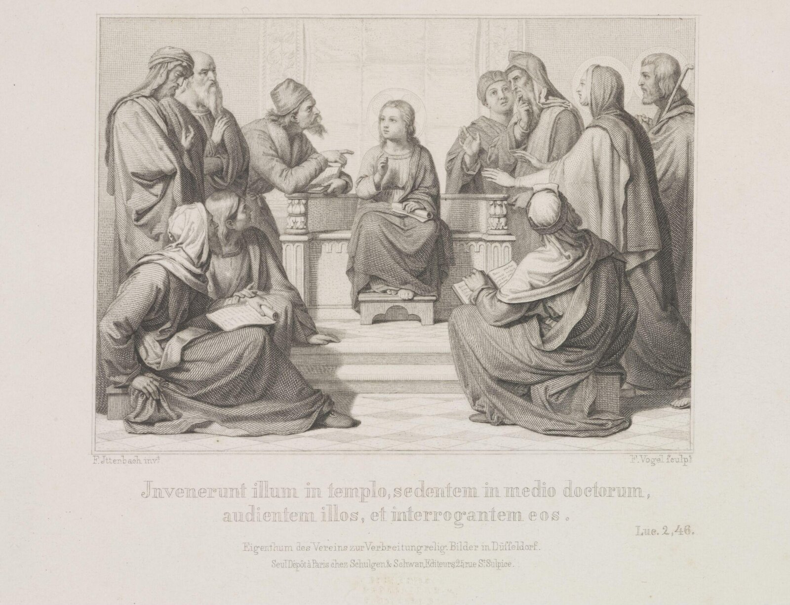 Drawing, A.W.N. Pugin, c. 1844
