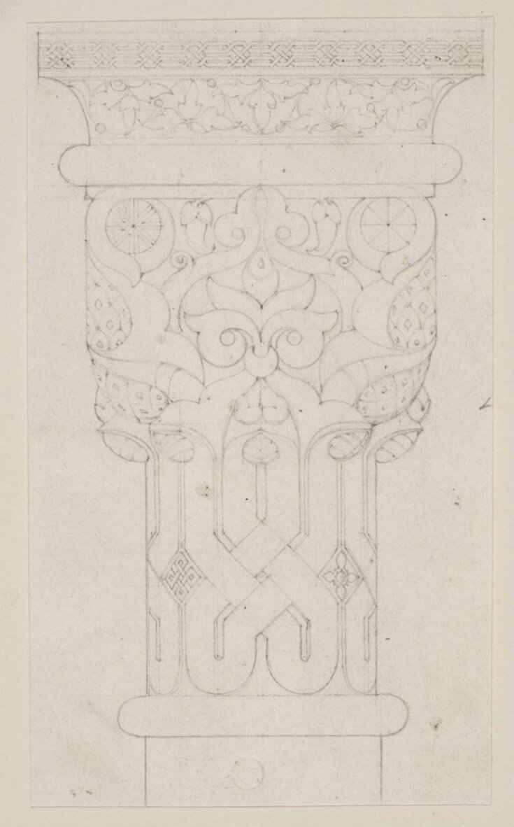 Drawing of capital top image