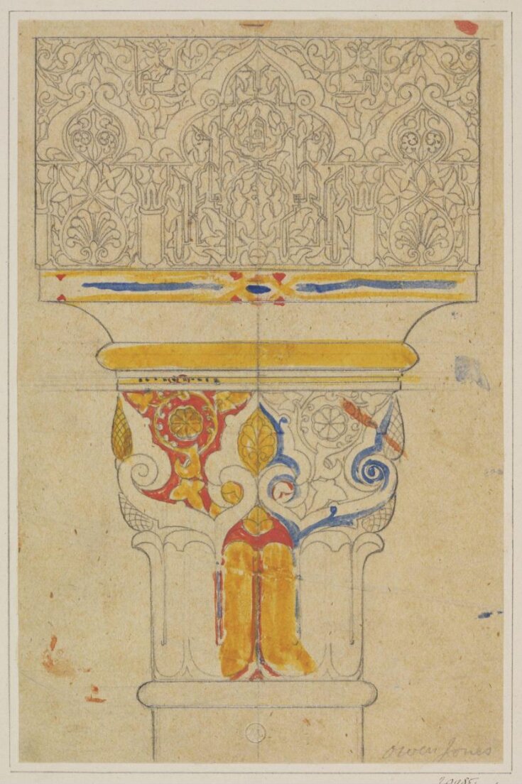 Drawing of capital top image