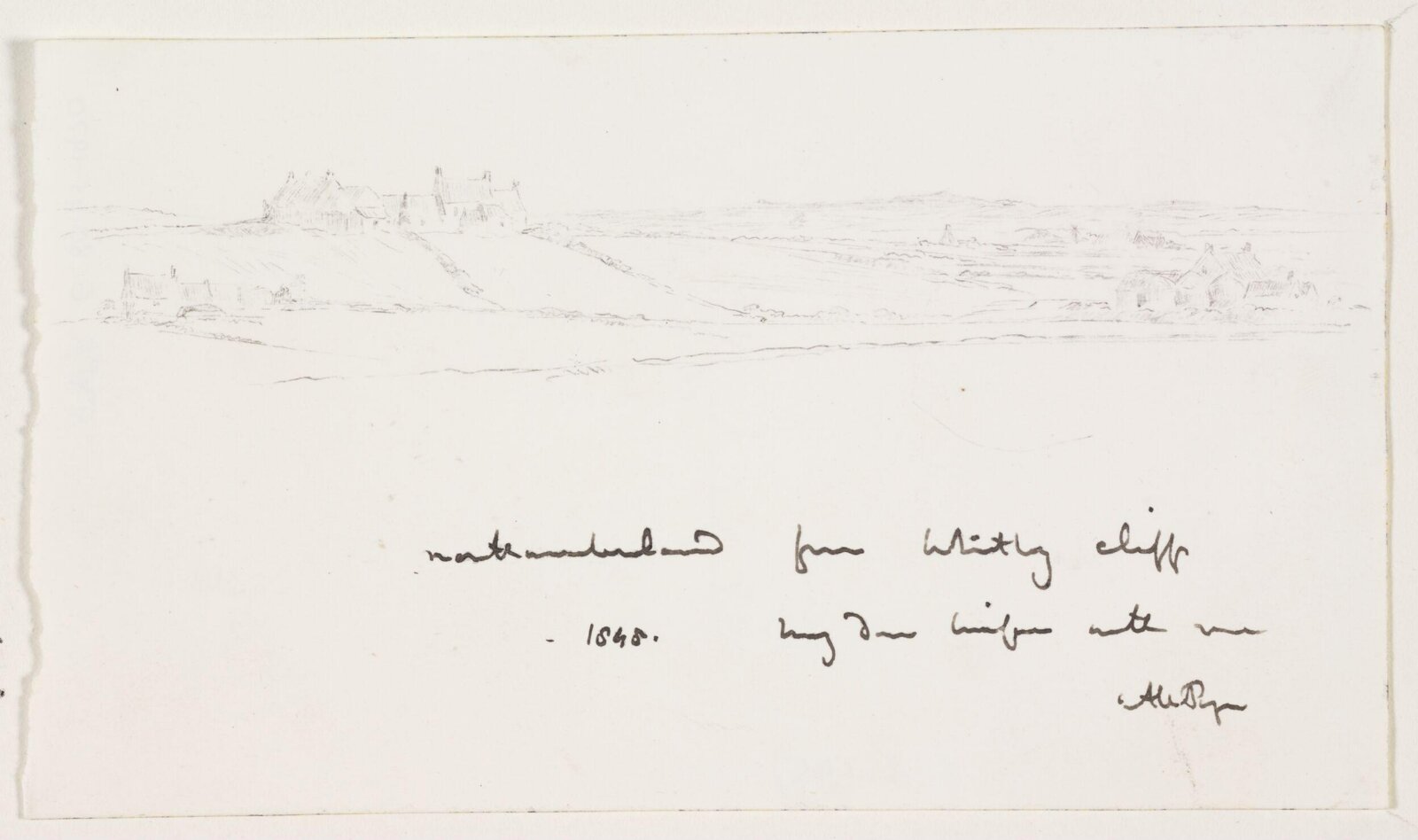 Drawing, A.W.N. Pugin, 1848