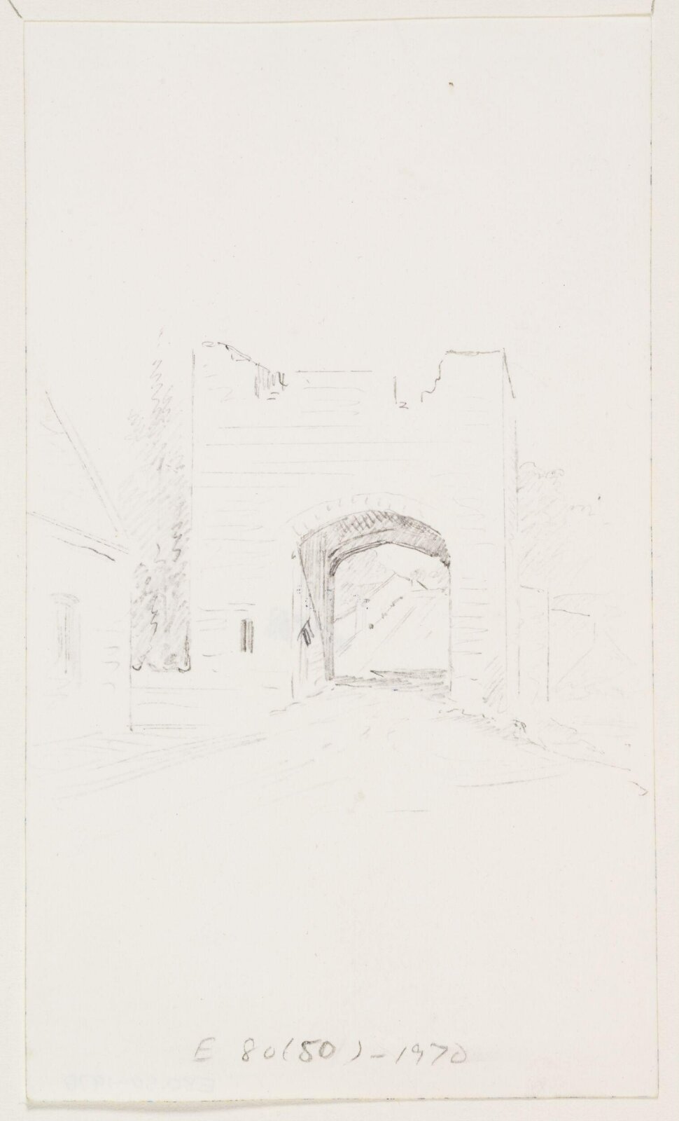 Drawing, A.W.N. Pugin, 1840-52
