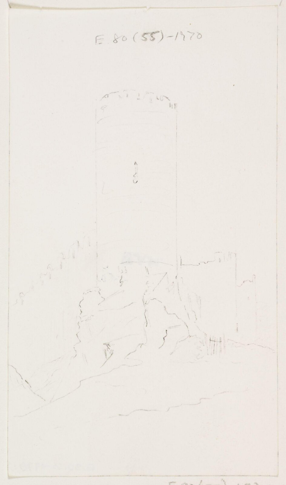 Drawing, A.W.N. Pugin, 1840-52