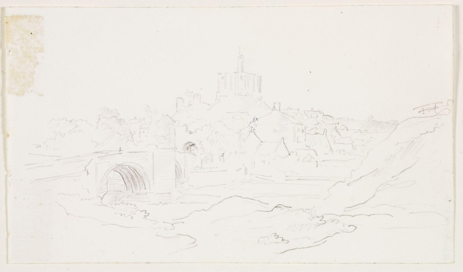 Drawing, A.W.N. Pugin, 1840-52