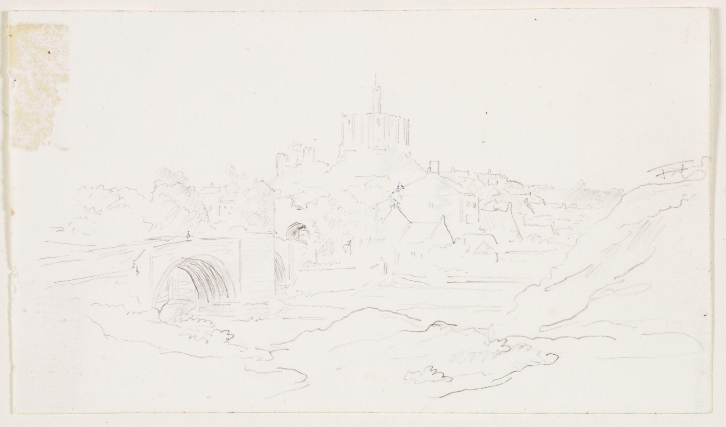 Drawing, A.W.N. Pugin, 1840-52