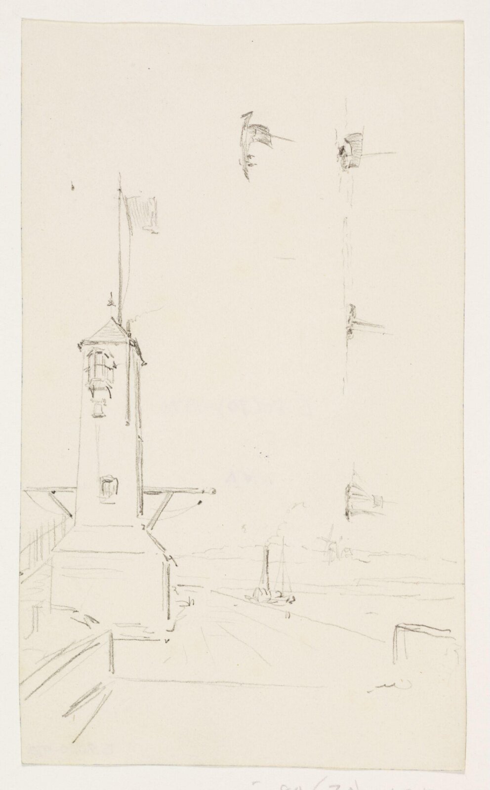 drawing, A.W.N. Pugin, 1850