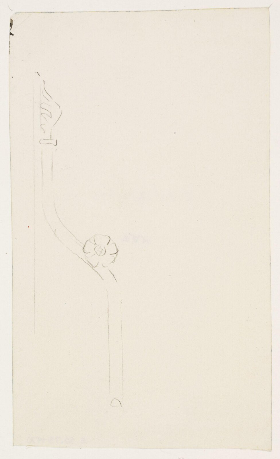drawing, A.W.N. Pugin, 1850