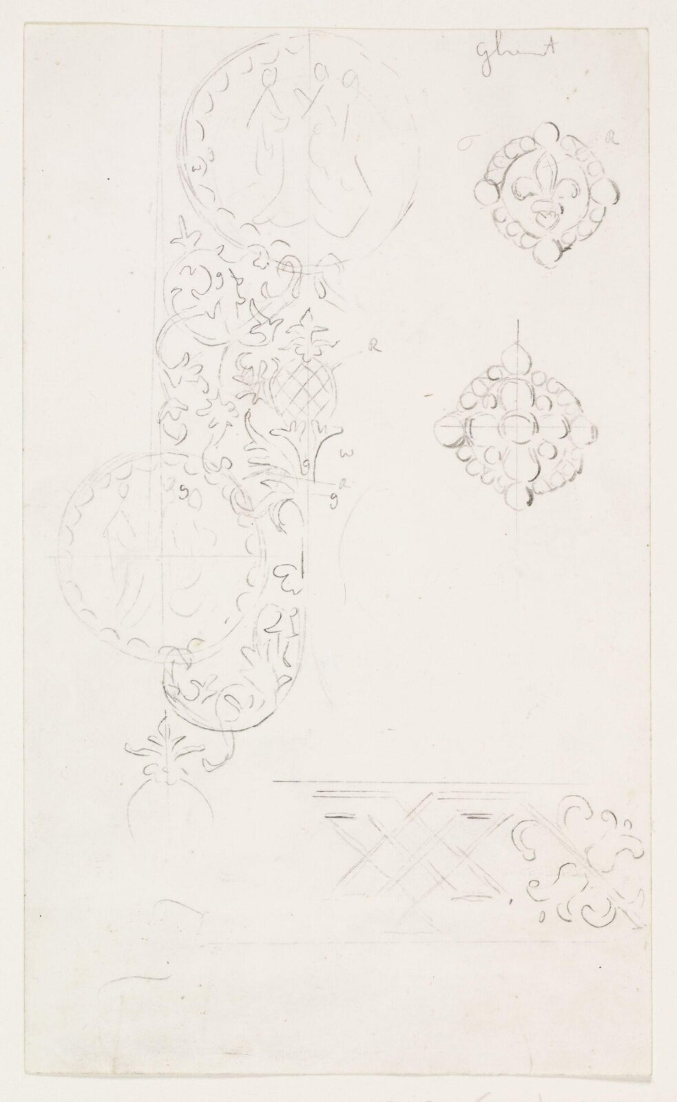 Drawing, A.W.N. Pugin, c. 1839-1852