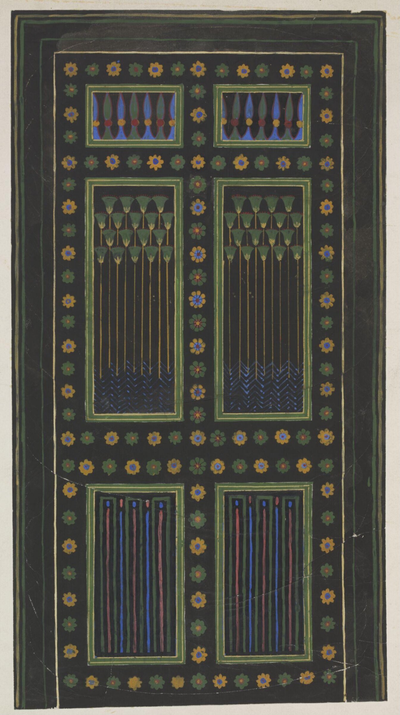 Drawing, Owen Jones, 19th century