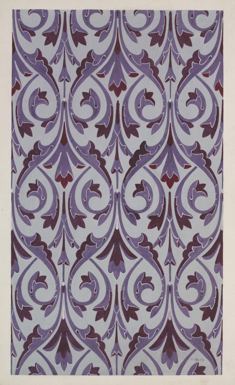 Drawing, Owen Jones, ca. 1860