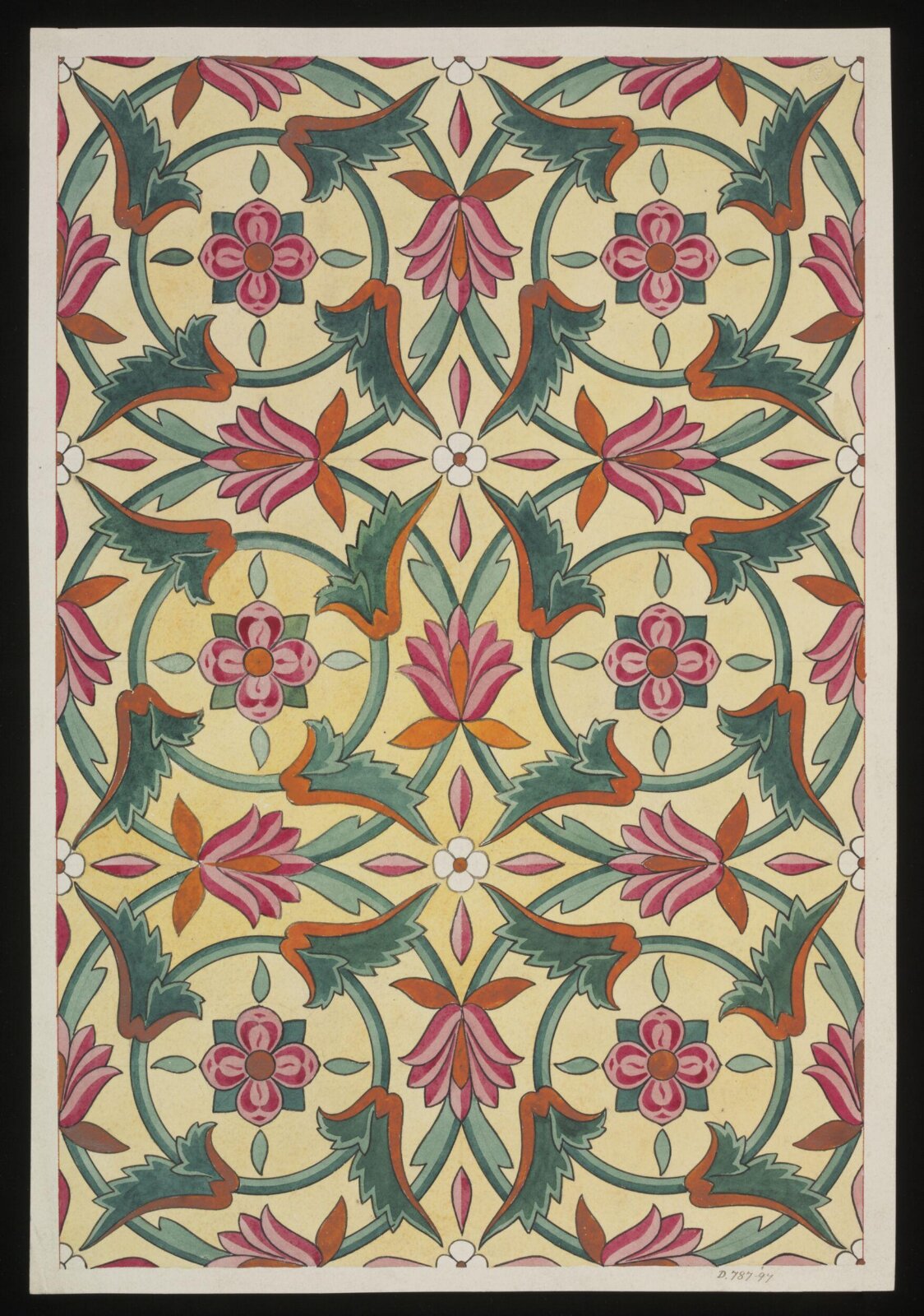 Drawing, Owen Jones, 1809-1874