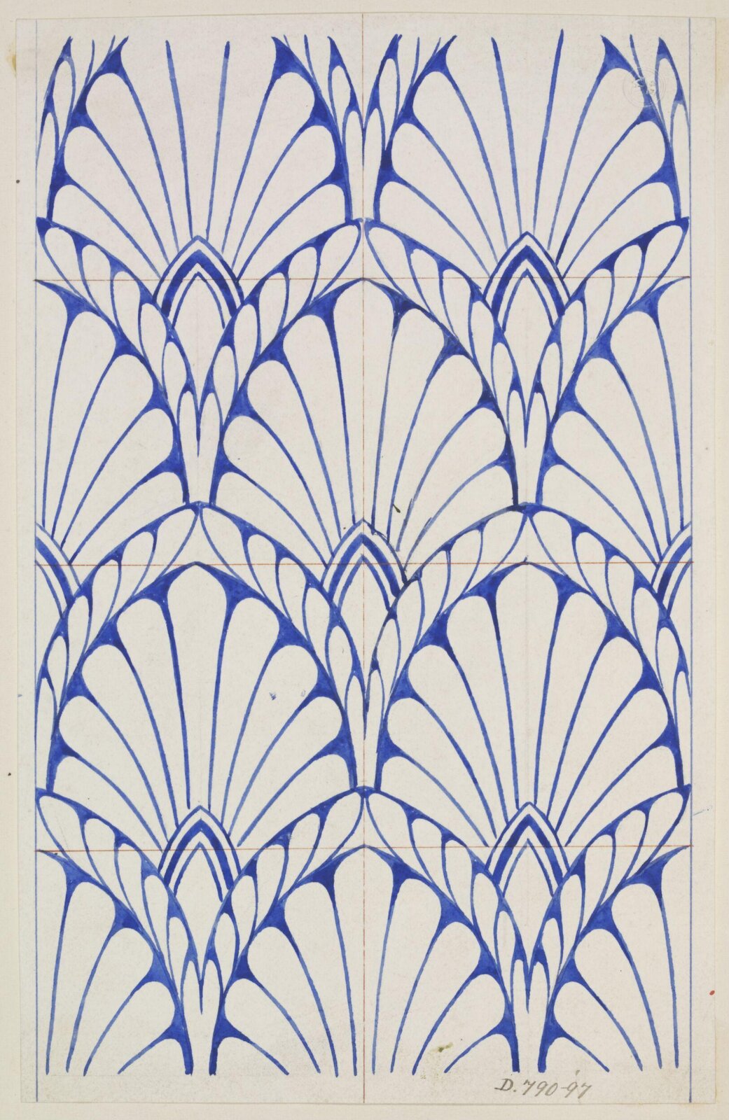 Drawing, Owen Jones, 1809-1874