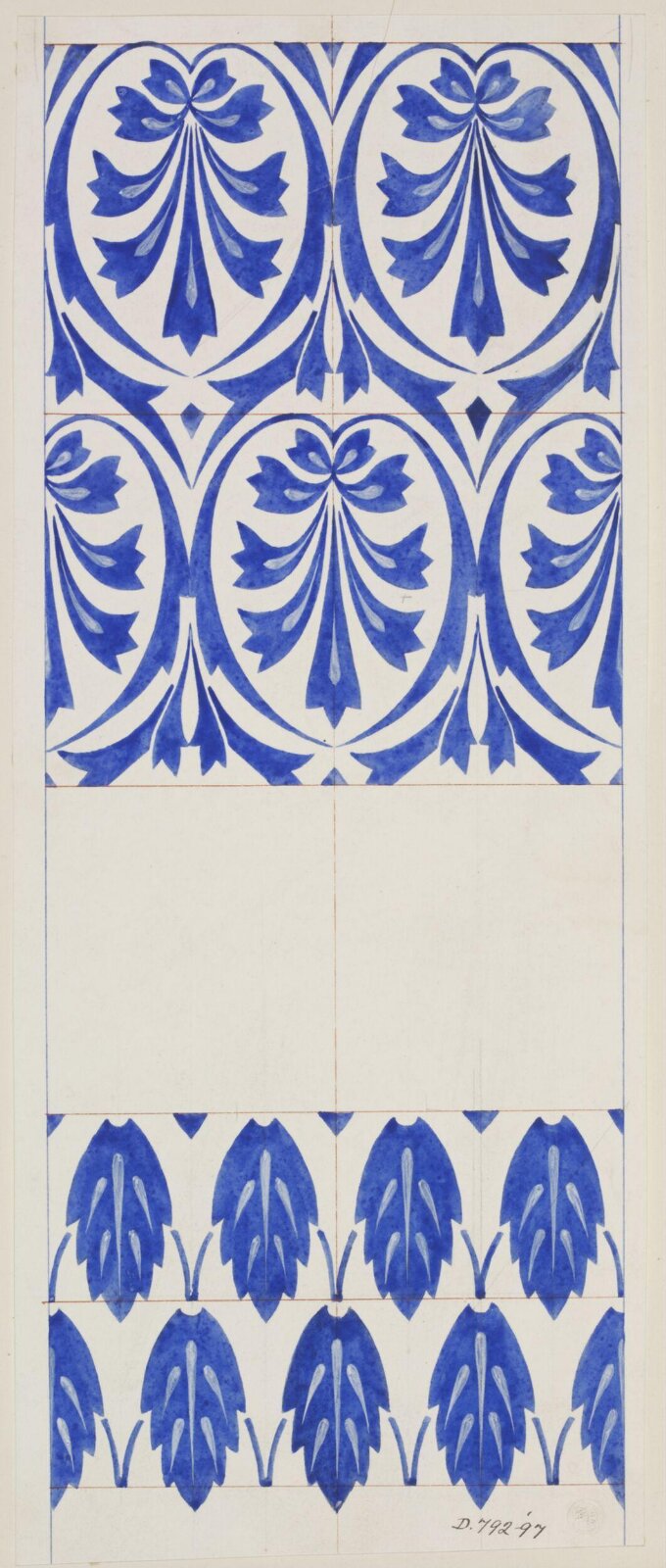 Drawing, Owen Jones, 1809-1874