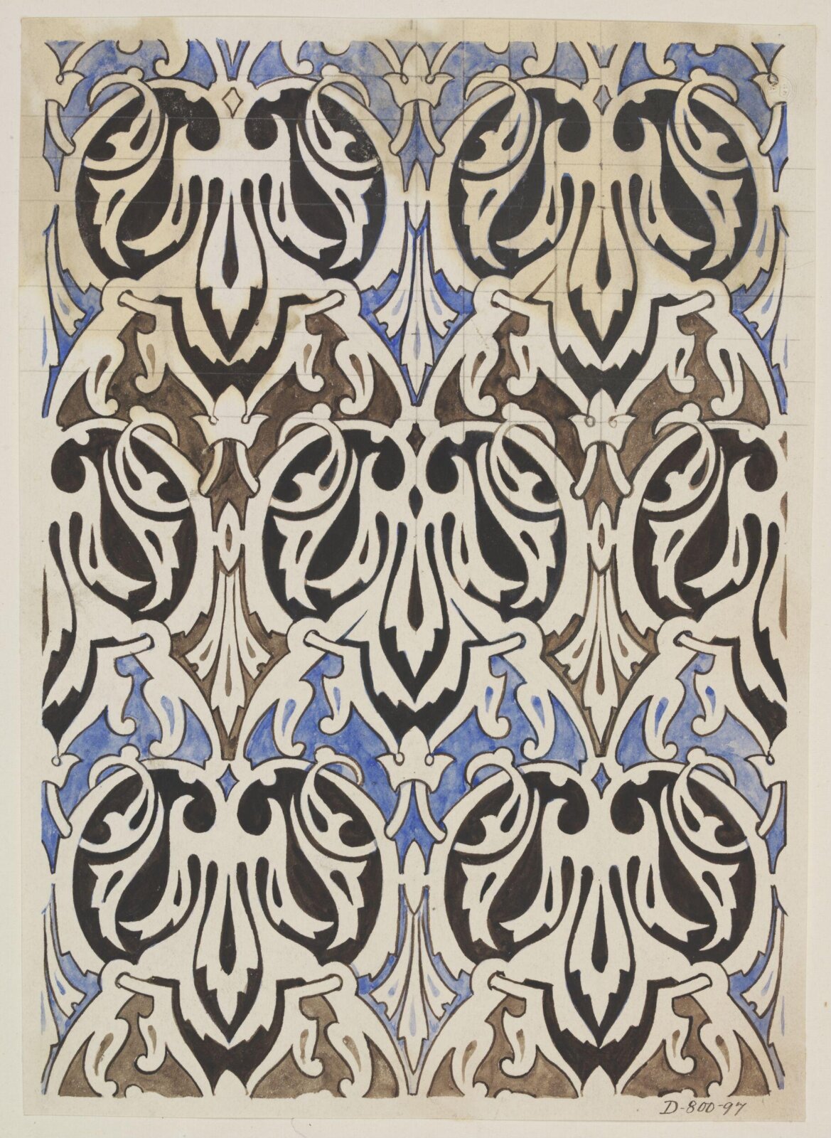 Drawing, Owen Jones, 1809-1874