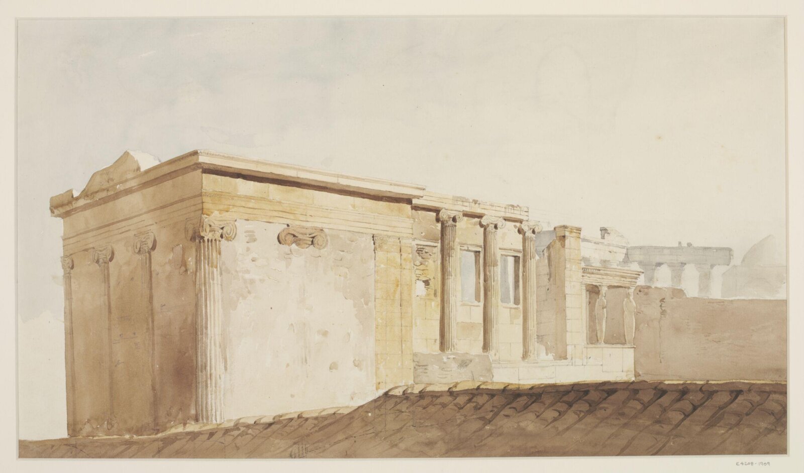 Drawing, Henry William Inwood, 1818