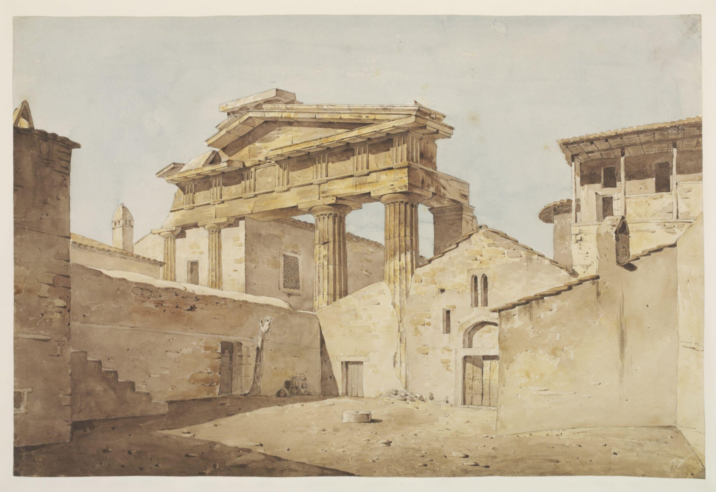 Drawing, Henry William Inwood, 1817-1818