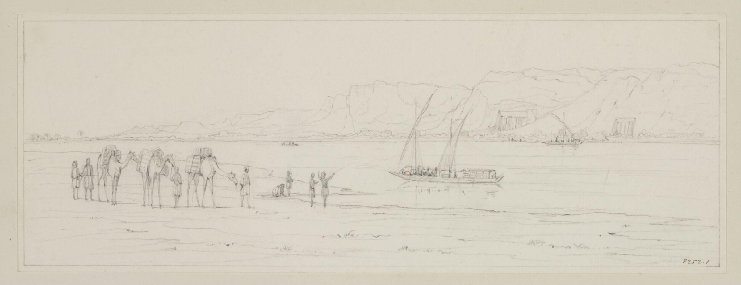 Drawing, Owen Jones, 19th century
