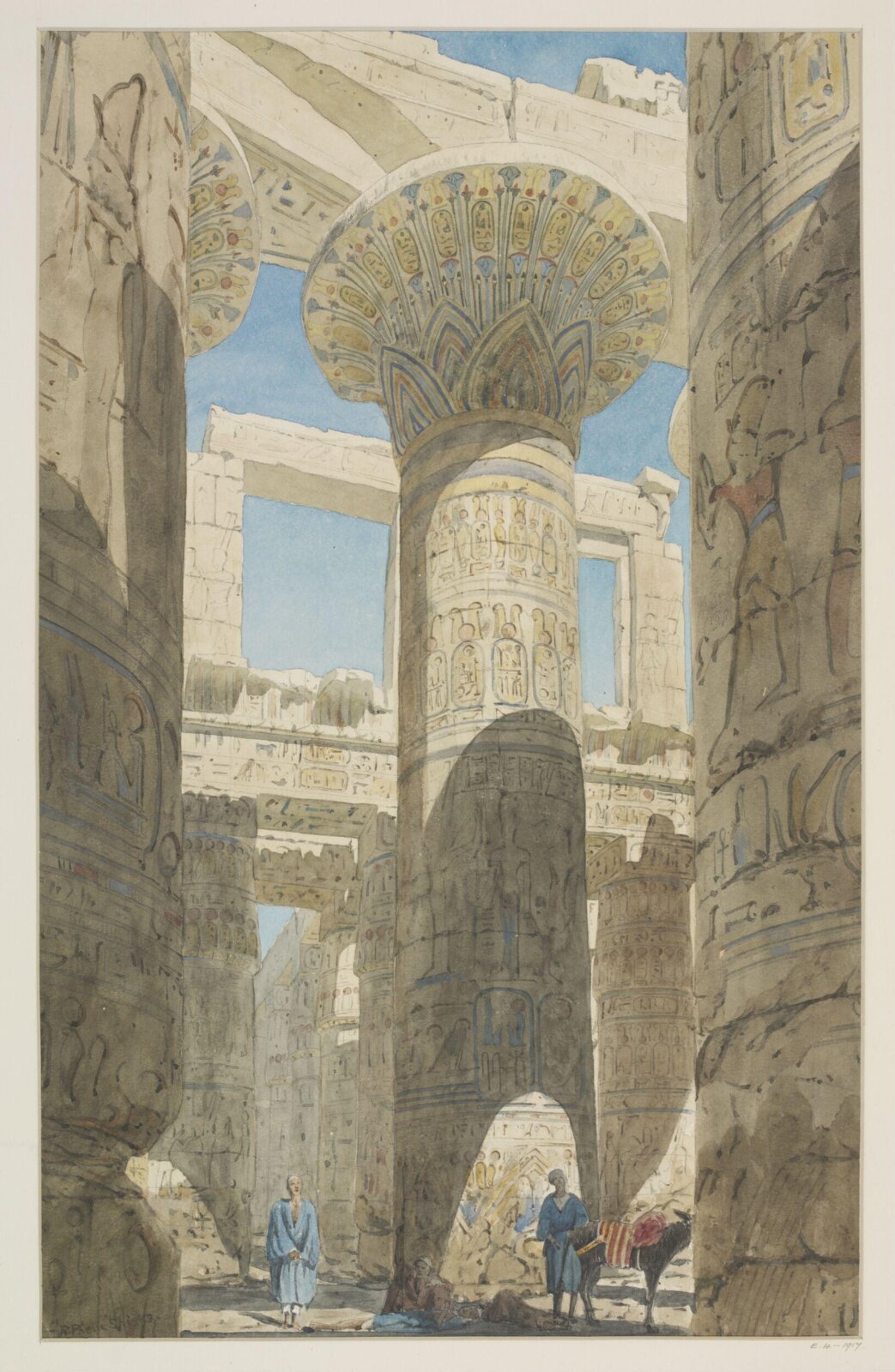 Drawing, Richard Phené Spiers, 1866