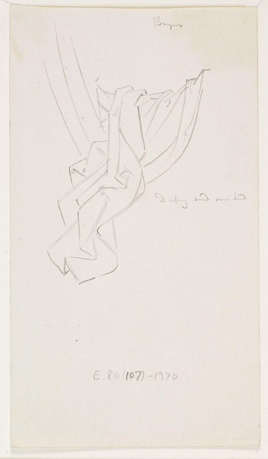 Drawing, A.W.N. Pugin, 1850
