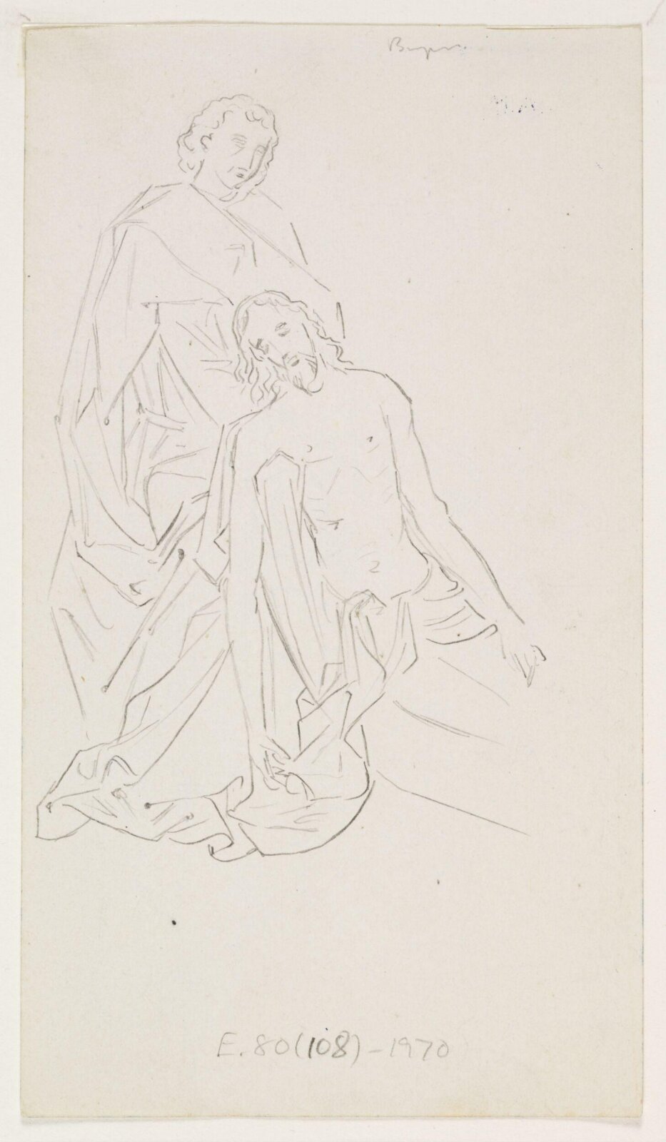 Drawing, A.W.N. Pugin, 1850