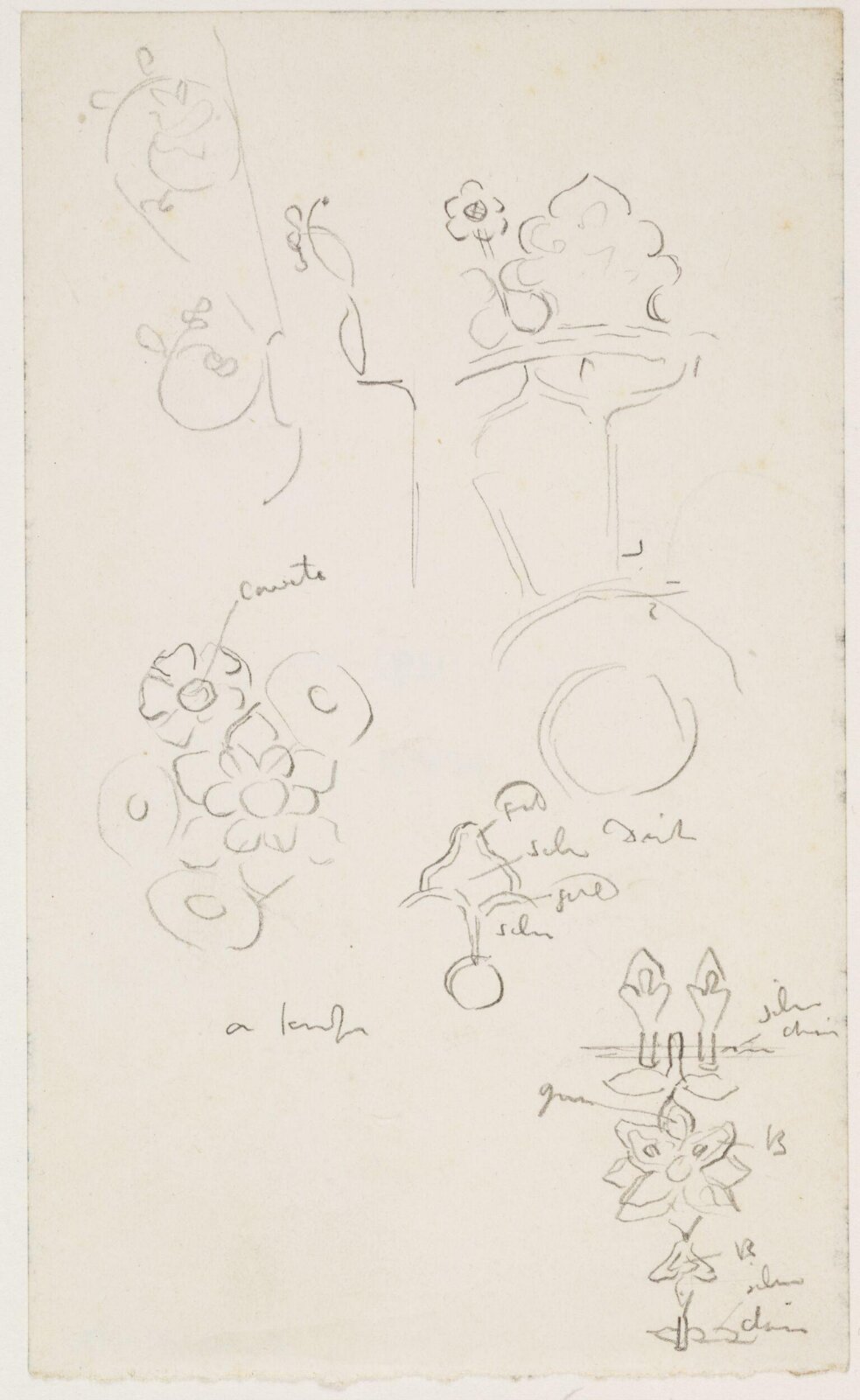 Drawing, A.W.N. Pugin, c. 1840-52