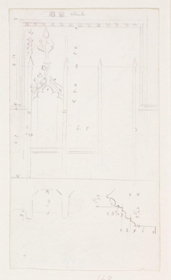 Topographical drawing | A.W.N. Pugin | V&A Explore The Collections