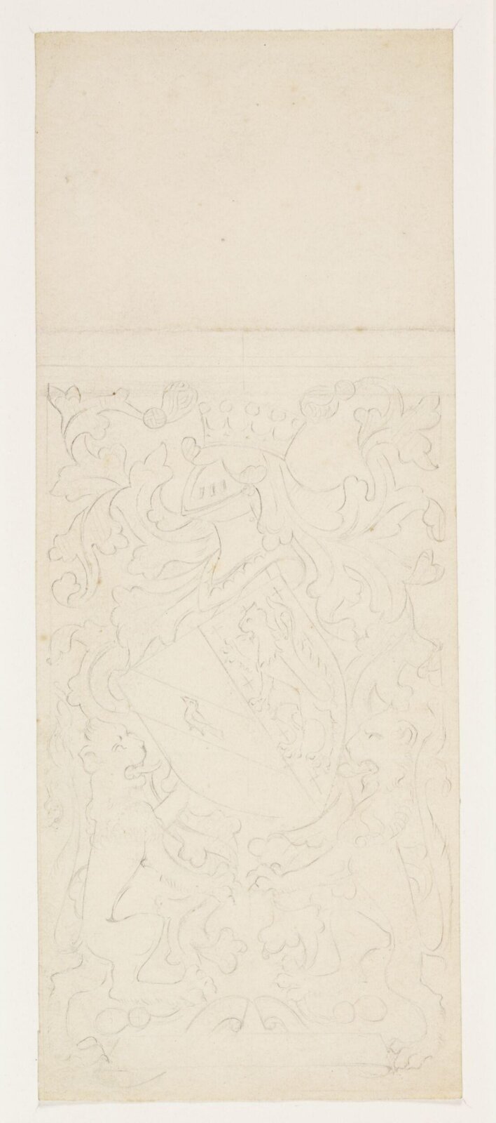 Drawing, A.W.N. Pugin, 1840-52