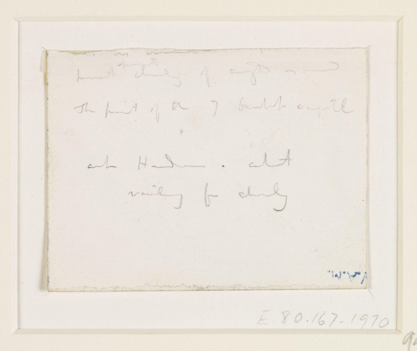 Drawing, A.W.N. Pugin, 1840-52