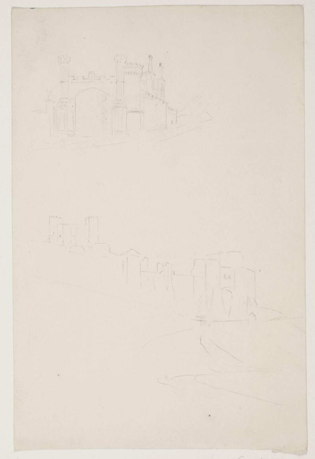Drawing, A.W.N. Pugin, c. 1840-52