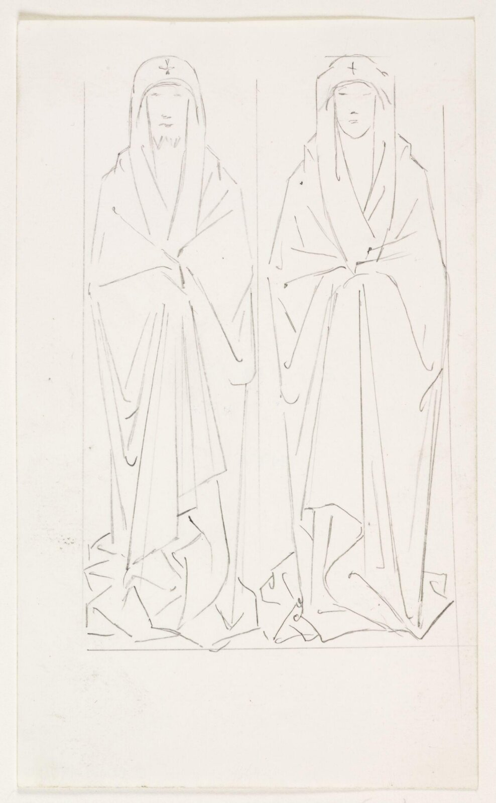 Drawing, A.W.N. Pugin, c. 1839-1852