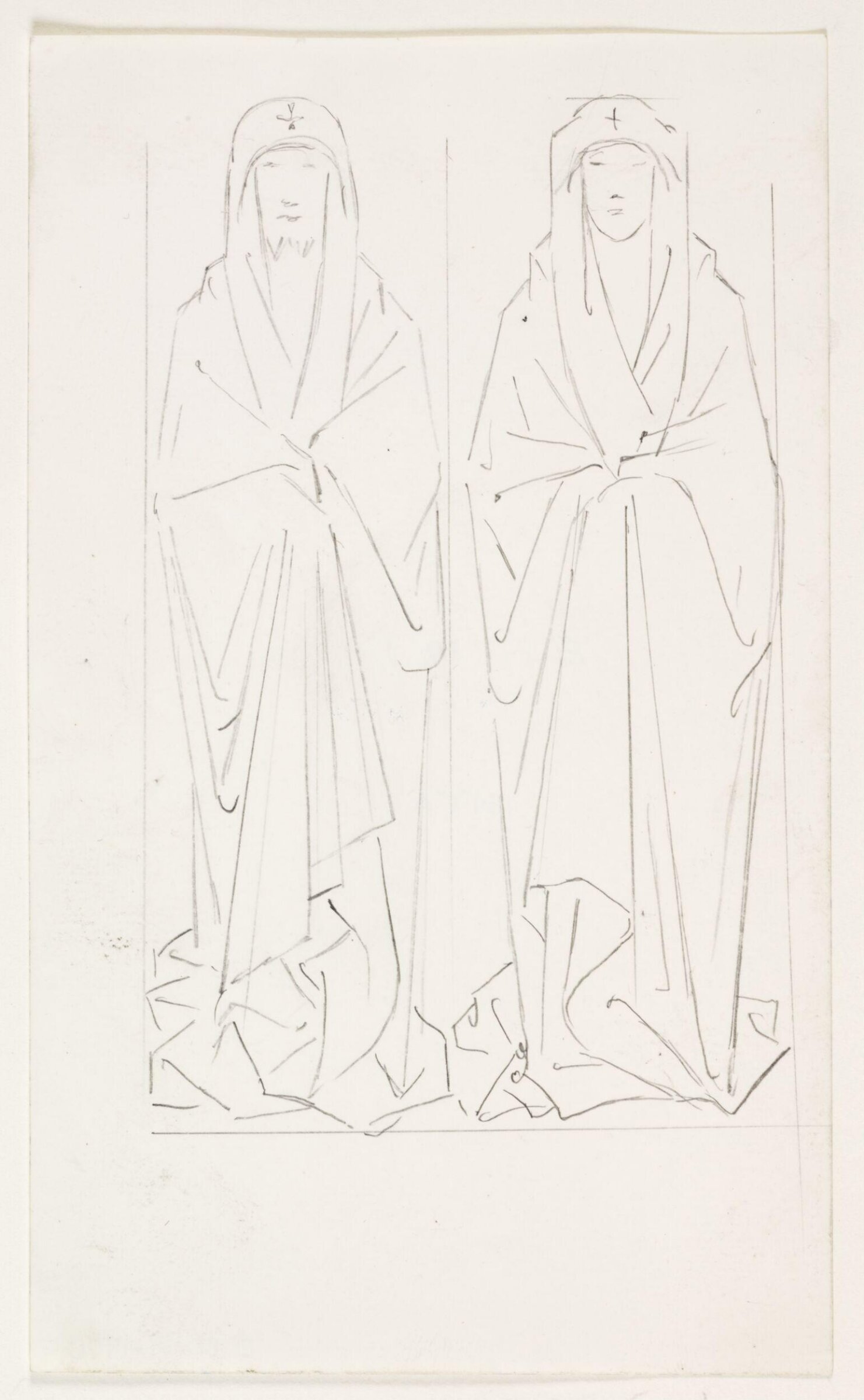Drawing, A.W.N. Pugin, c. 1839-1852