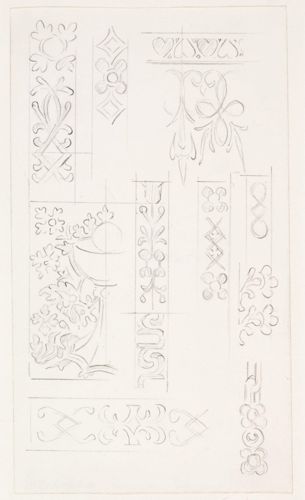 Drawing, A.W.N. Pugin, c. 1839-1852