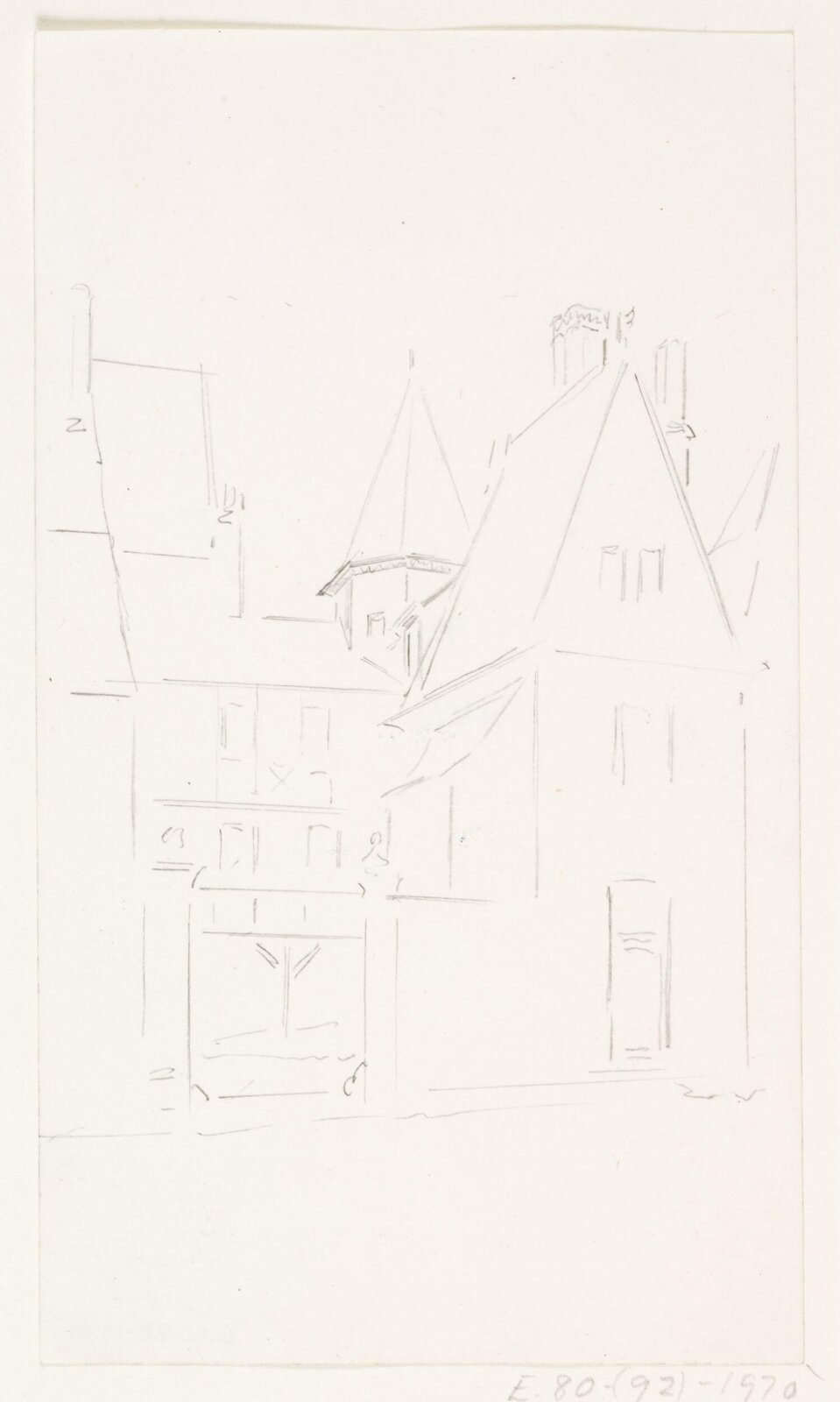 Drawing, A.W.N. Pugin, c. 1839-1852