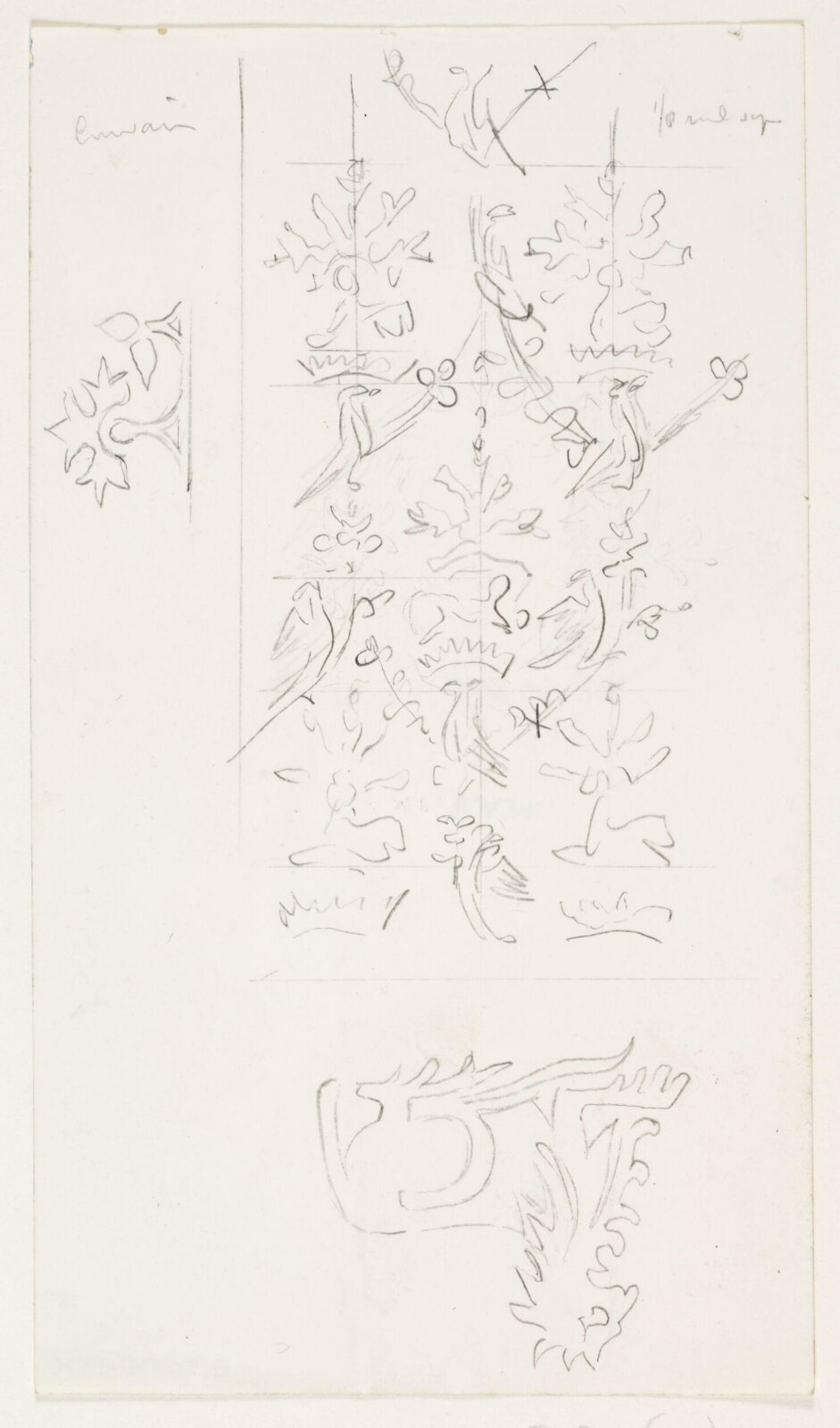 Drawing, A.W.N. Pugin, c. 1839-1852