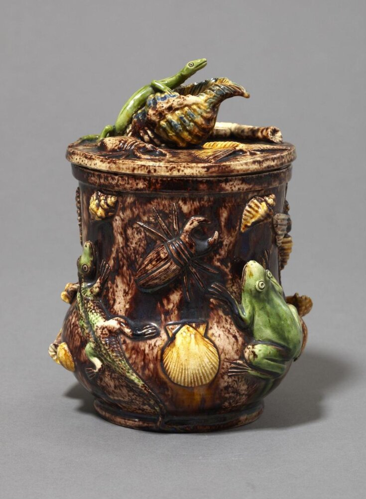 Tobacco Jar and Cover top image