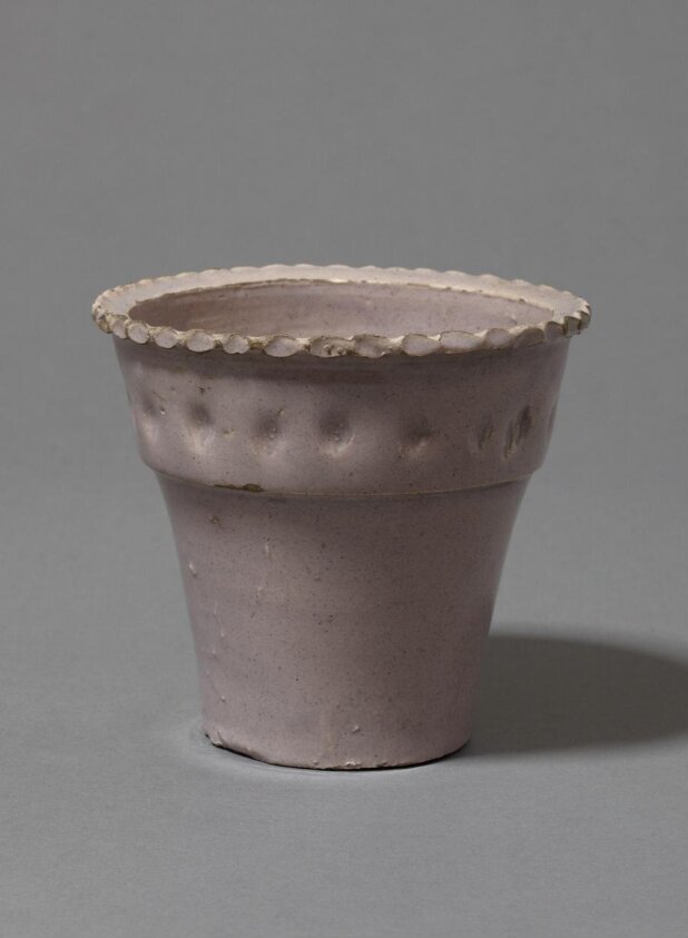 Flower pot — ca. 1870