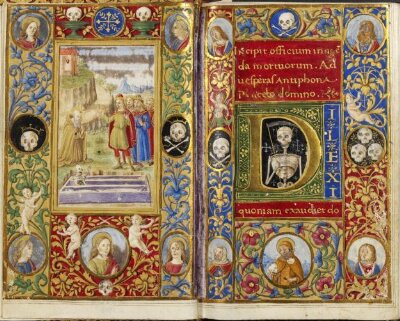 Office of the Dead, probably once part of a Book of Hours