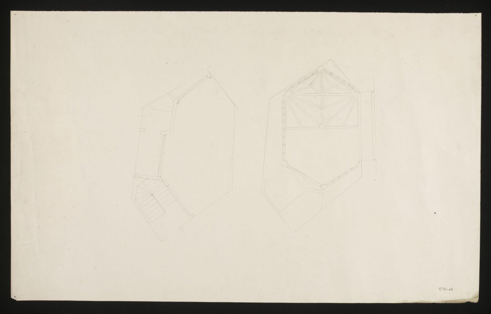 Drawing, Edward Blore, c. 1840s