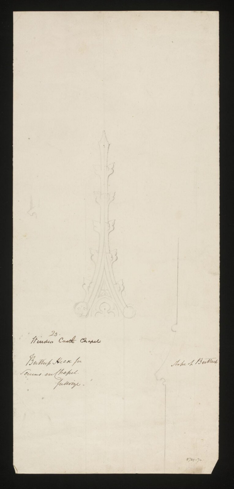 Drawing, Edward Blore, c. 1840s