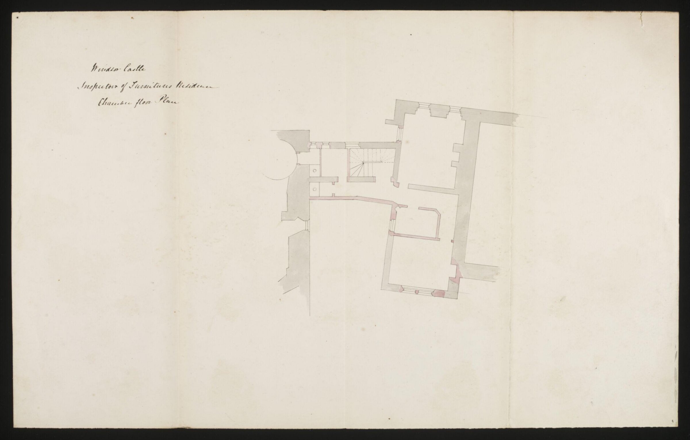 Drawing, Edward Blore, c. 1840s
