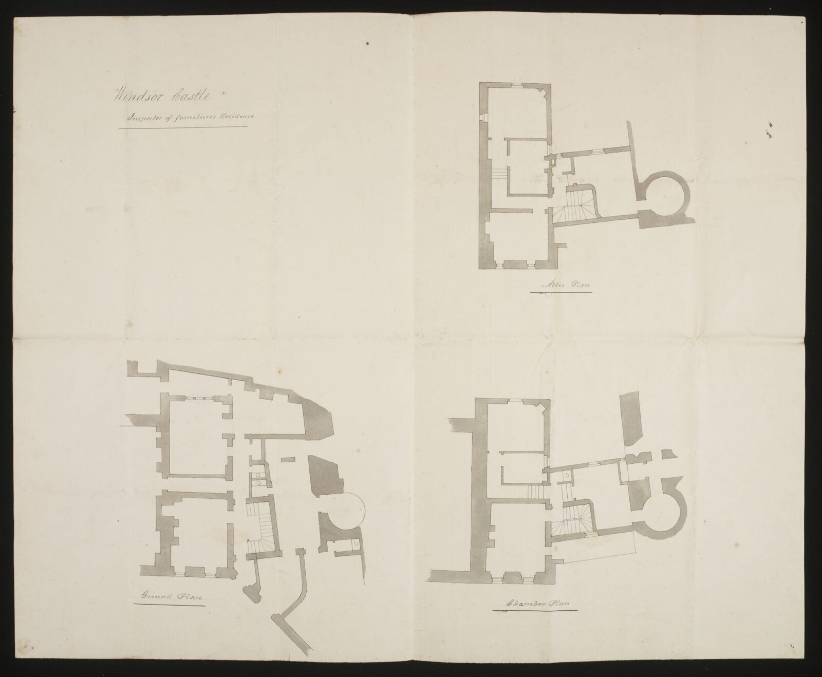 Drawing, Edward Blore, c. 1840s