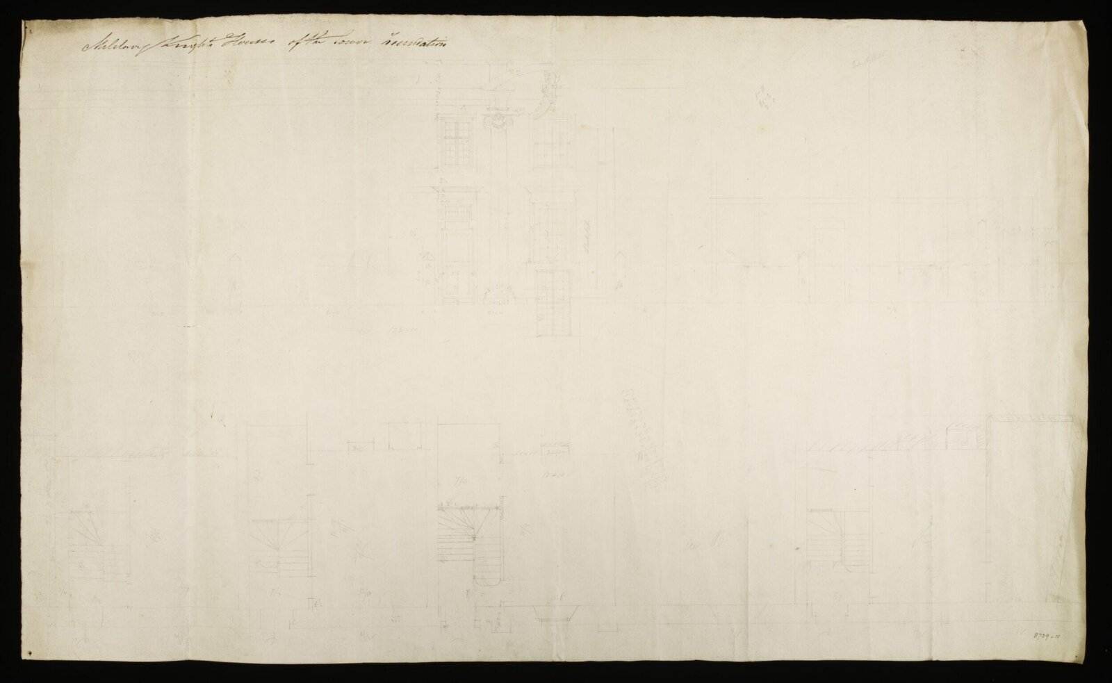 Drawing, Edward Blore, c. 1840s