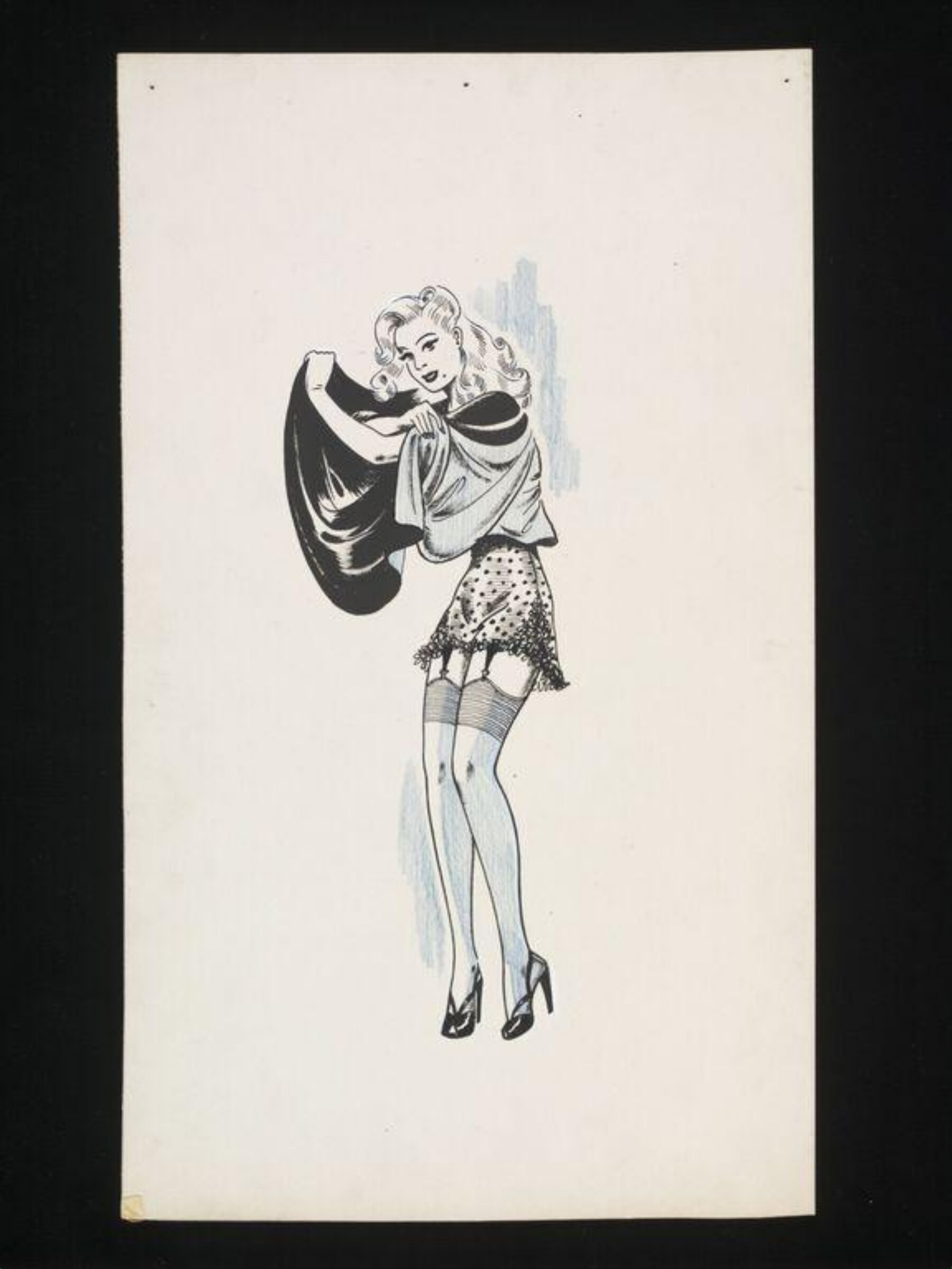 A Woman undressing, Wilfrid R. Addey, 1940s