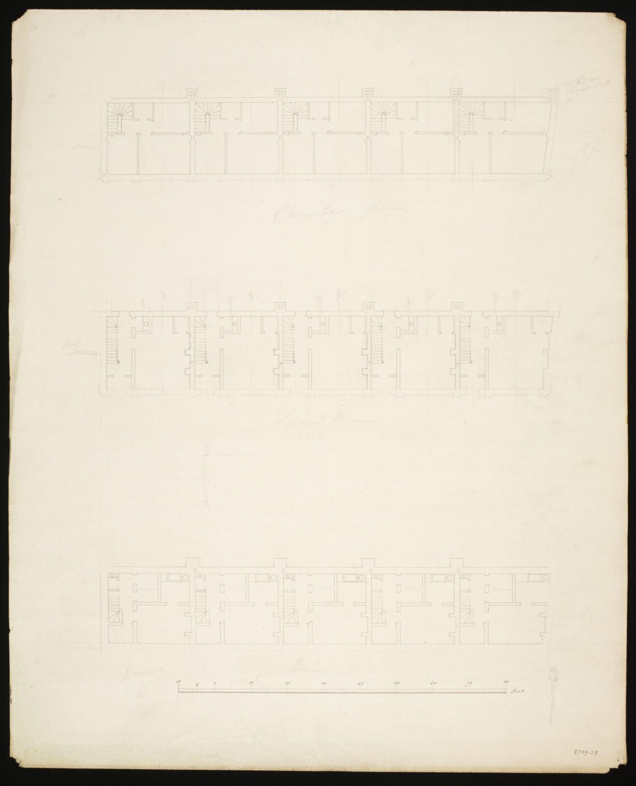 Drawing, Edward Blore, c. 1840s