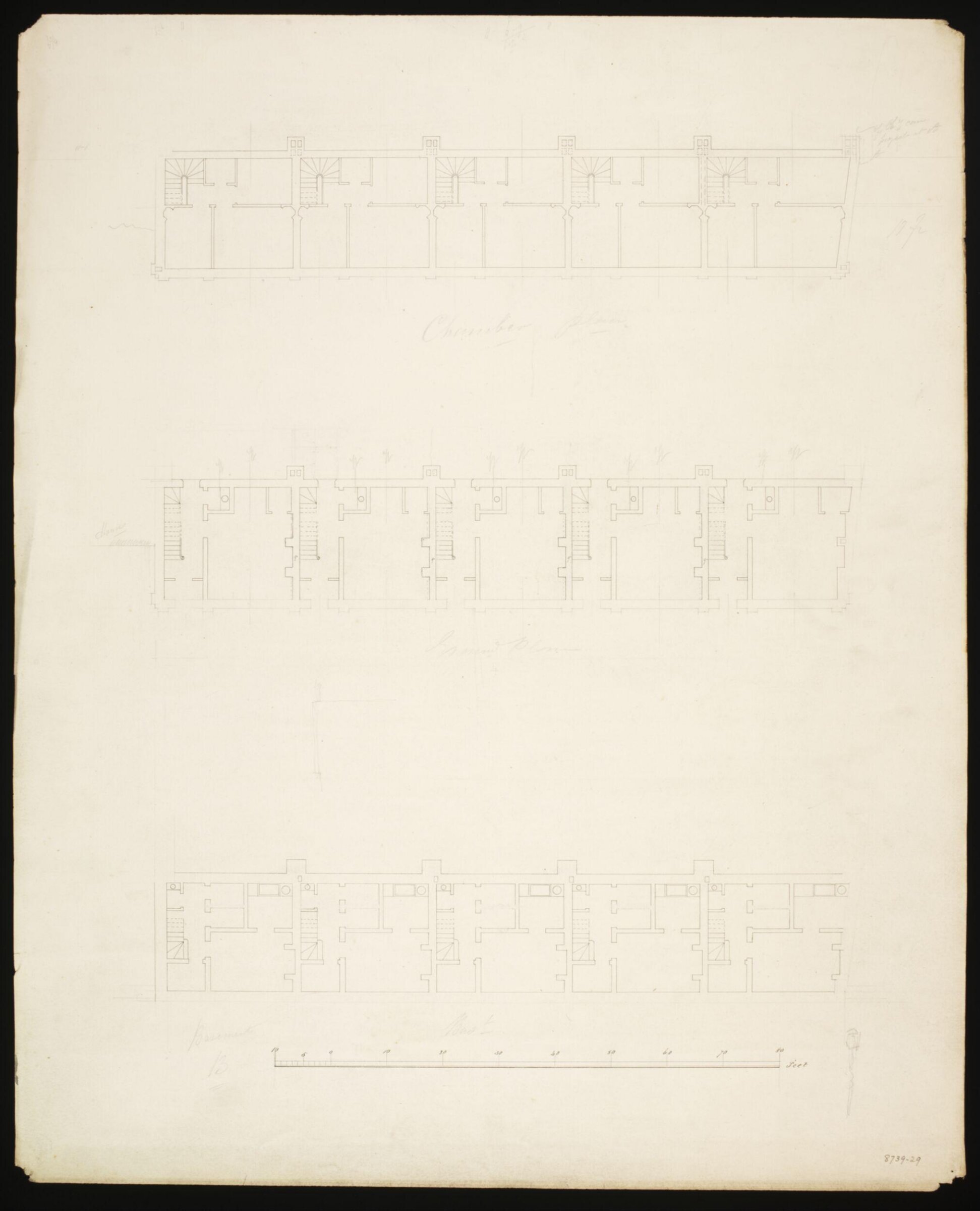 Drawing, Edward Blore, c. 1840s