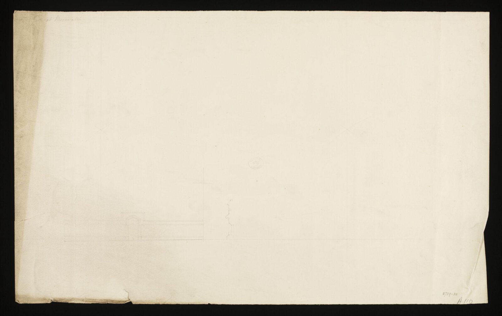 Drawing, Edward Blore, c. 1840s