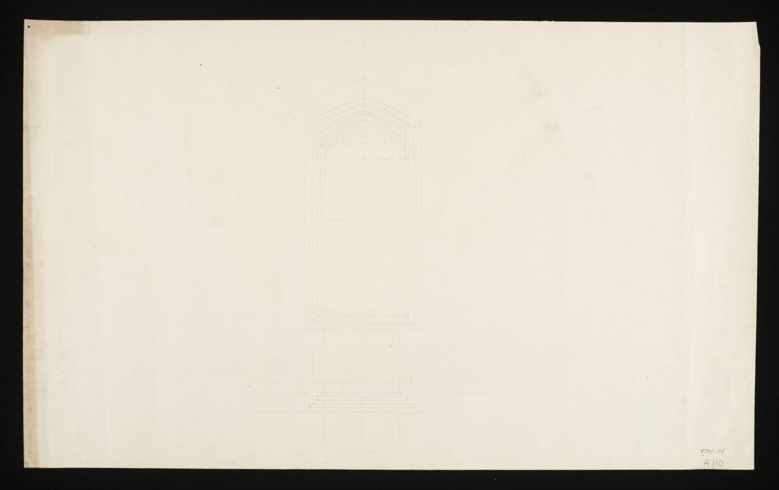 Drawing, Edward Blore, c. 1840s