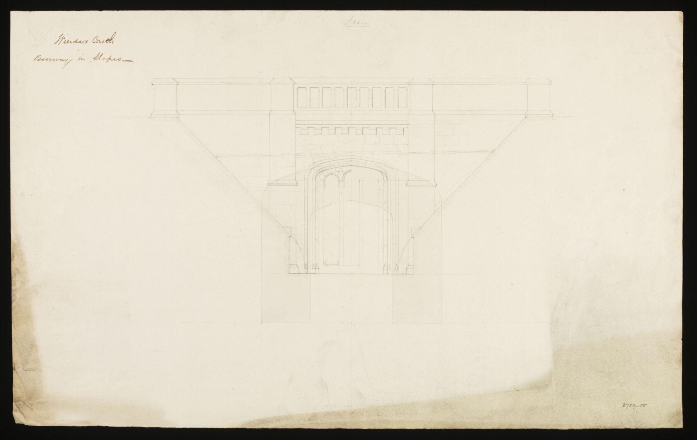 Drawing, Edward Blore, c. 1840s