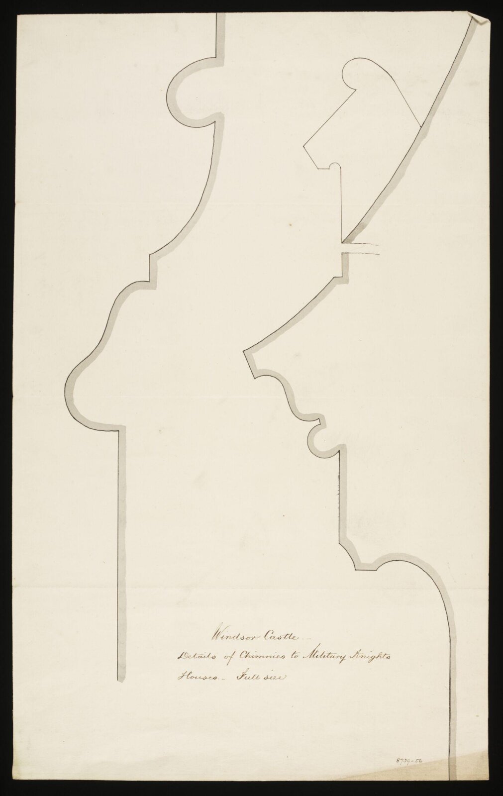 Drawing, Edward Blore, c. 1840s