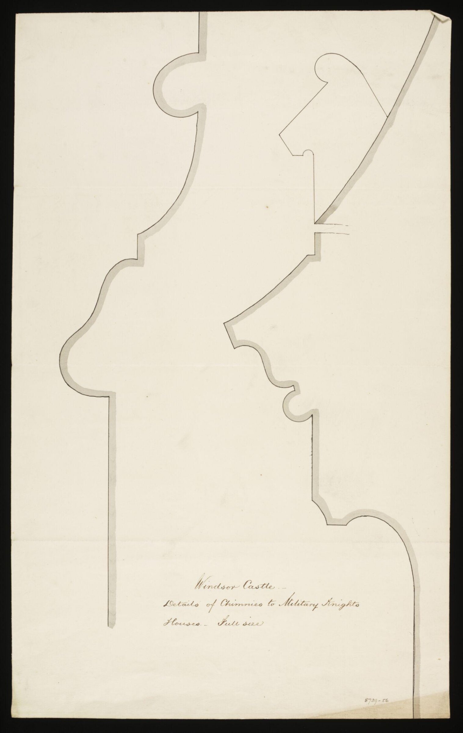 Drawing, Edward Blore, c. 1840s